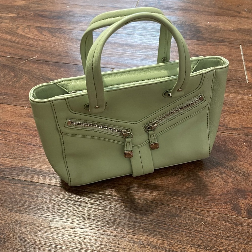 Cole Haan Light Green Satchel